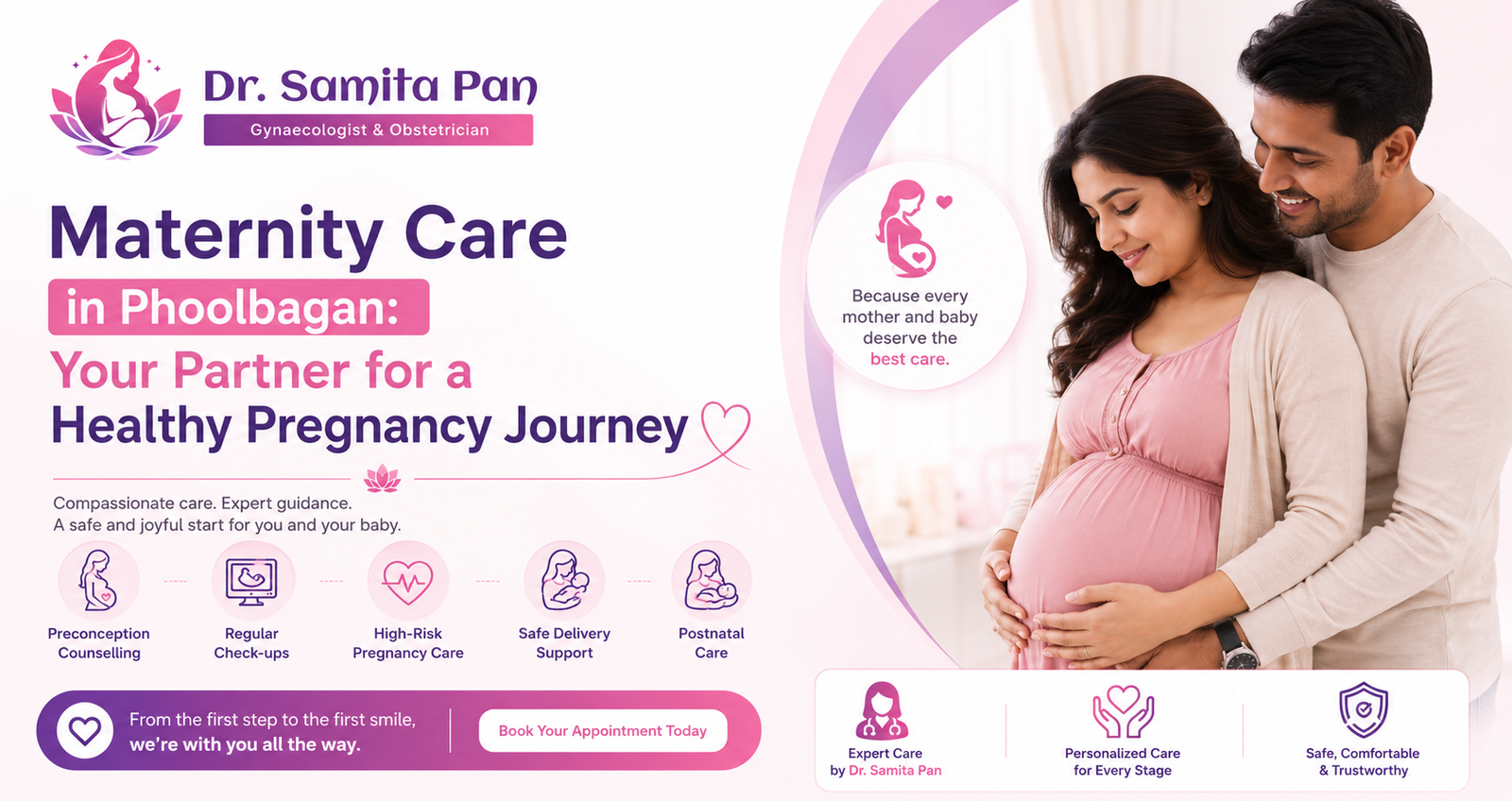 Maternity Care in Phoolbagan | Pregnancy Care by Dr. Samita Pan